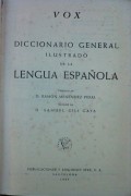 Diccionario General Ilustrado de la Lengua Española