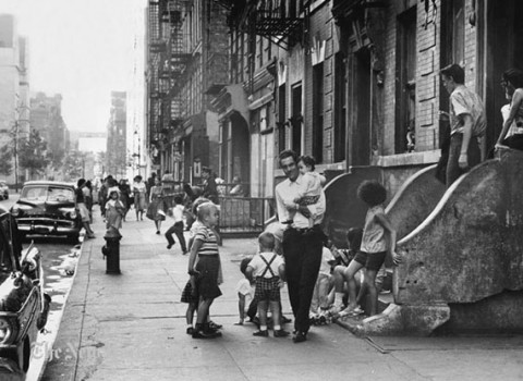 El barrio en los años 50